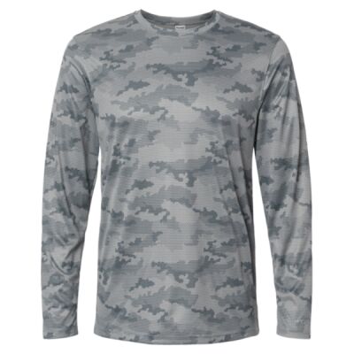 Unisex Pompano Performance Camo Long Sleeve T-Shirt Thumbnail