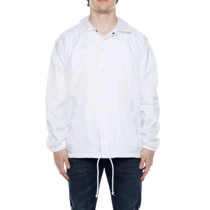 Unisex Nylon Modern Fit Coach Jacket Thumbnail