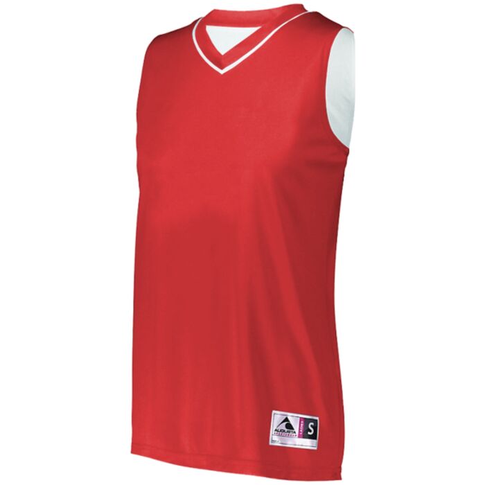 Ladies' Reversible Two-Color Sleeveless Jersey Thumbnail