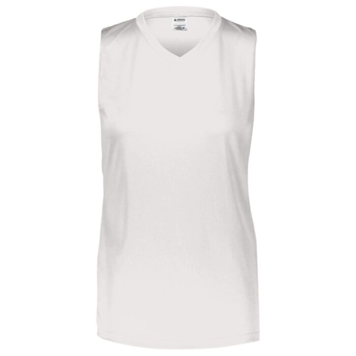 Girls Sleeveless Wicking Attain Jersey Thumbnail
