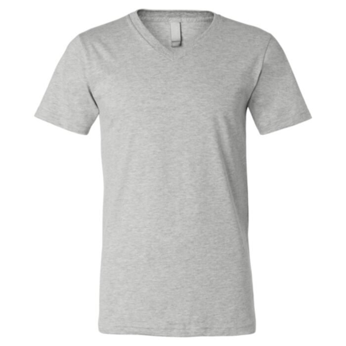 Unisex Heather CVC V-Neck Tee Thumbnail