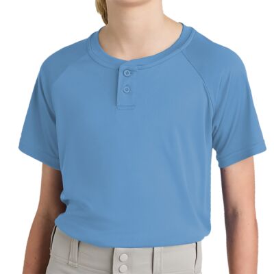 Youth PosiCharge ® Competitor 2 Button Henley Thumbnail