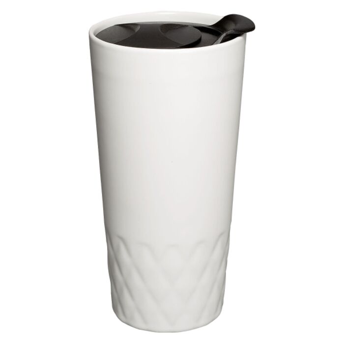 14oz Double Wall Ceramic Textured Tumbler Thumbnail