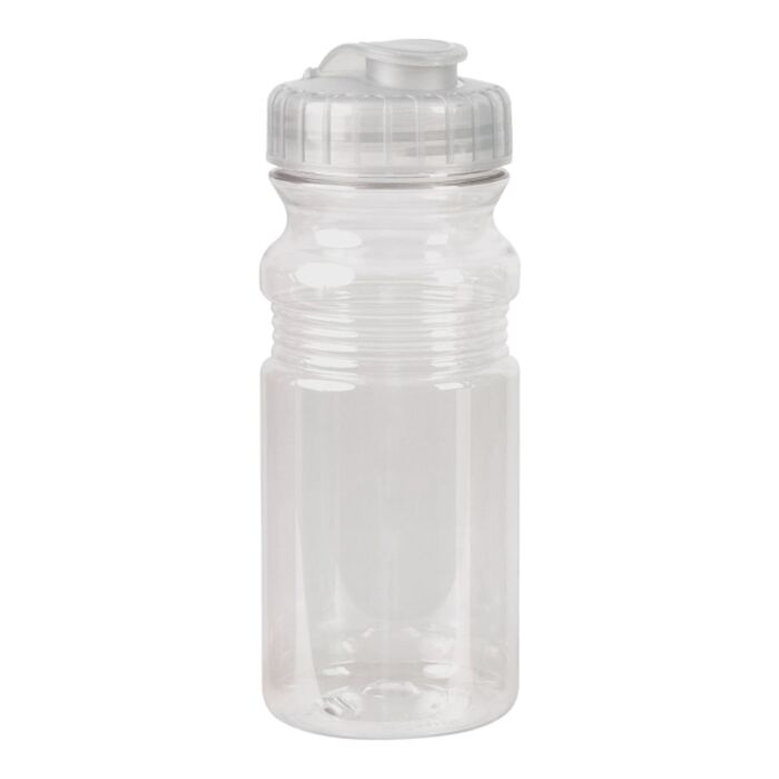 USA Made 20oz Translucent Sport Water Bottle With Snap Cap Thumbnail