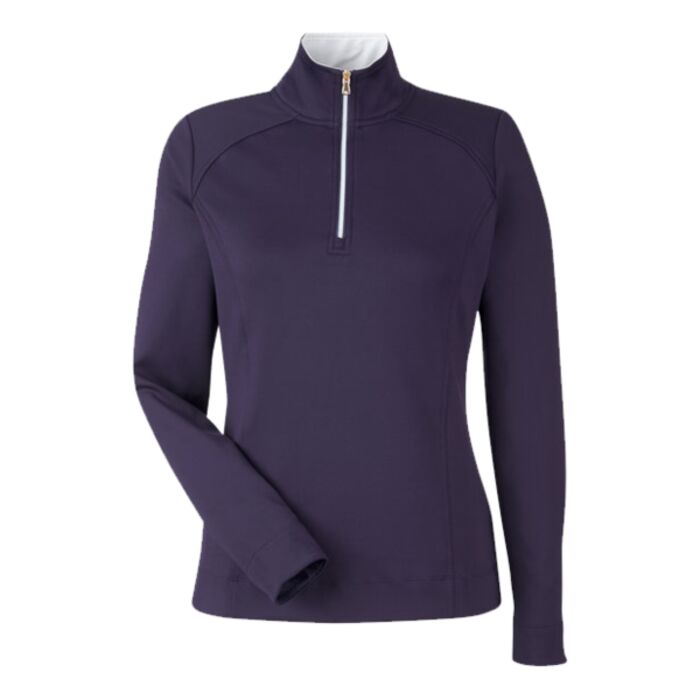 Ladies' Wells Quarter-Zip Tech Pullover Thumbnail
