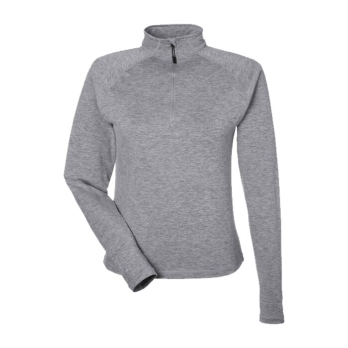 Ladies' Marbled Jersey Fairway Quarter-Zip Thumbnail