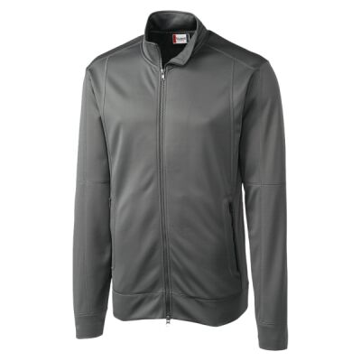 Clique Helsa Performance Mens Full Zip Knit Jacket Thumbnail