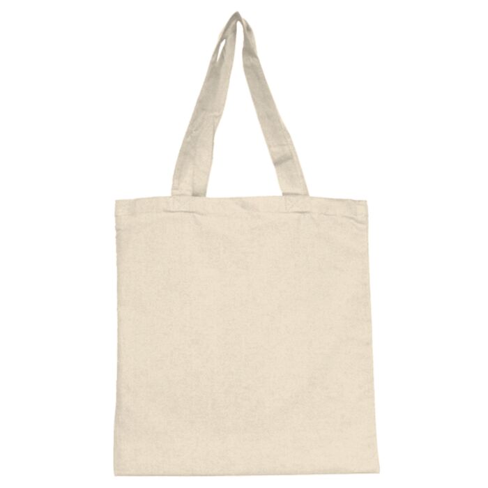 Cotton Canvas Tote Bag With Self Fabric Handles Thumbnail