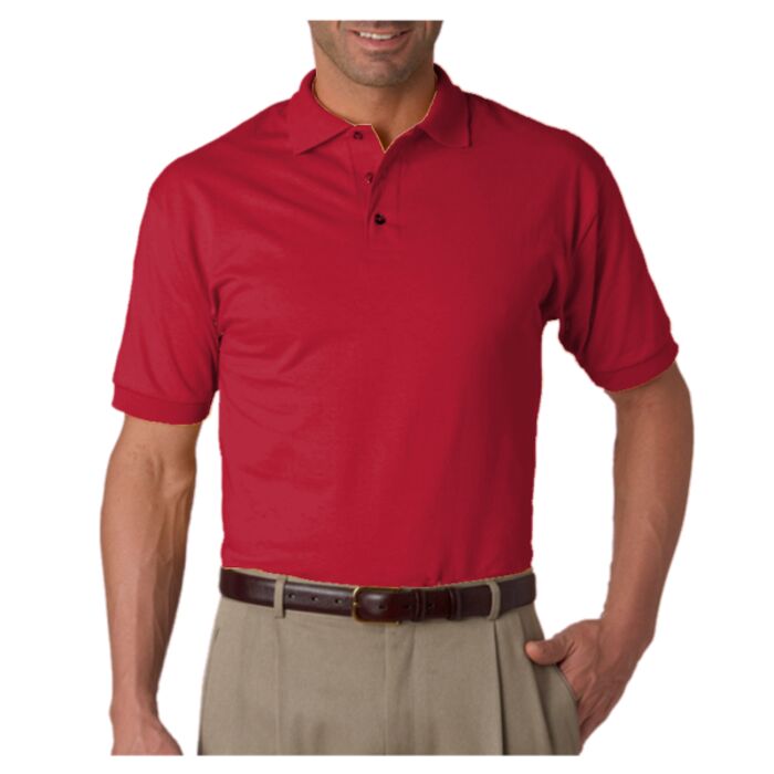 Adult Heavyweight Cotton HD&trade; Polo Thumbnail