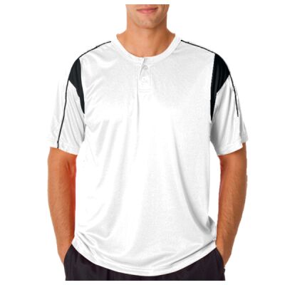 Adult Pro Placket Henley Tee Thumbnail