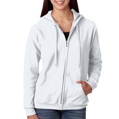 ® Heavy Blend™ Ladies' Full-Zip Hooded Sweatshirt Thumbnail