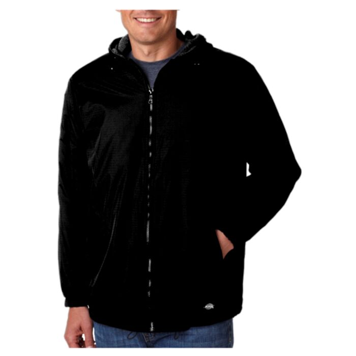 Adult Fleece-Lined Ripstop Nylon Jacket Thumbnail