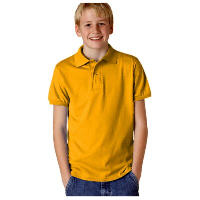 Youth SpotShield&trade; Jersey Polo Thumbnail