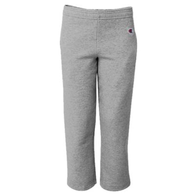 Youth Double Dry Eco&reg; Open-Bottom Fleece Pants Thumbnail