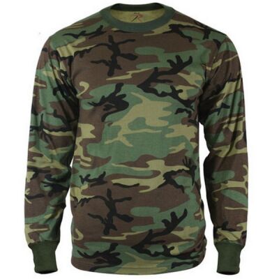 Code Five Adult Long-Sleeve Camo T-Shirt Thumbnail