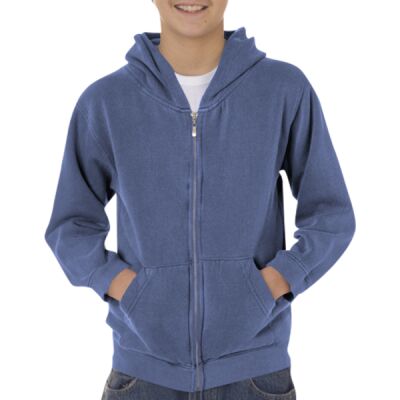 Comfort Colors Youth Full-Zip Hooded Sweatshirt Thumbnail