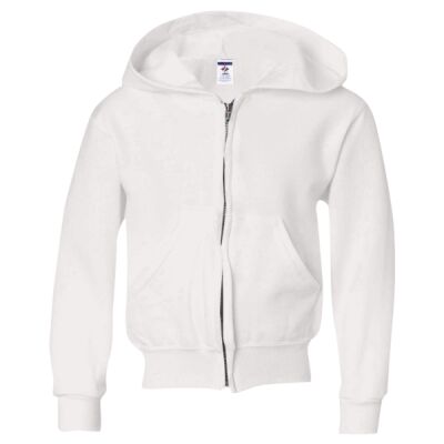 Youth NuBlend&reg; Full-Zip Hooded Sweatshirt Thumbnail