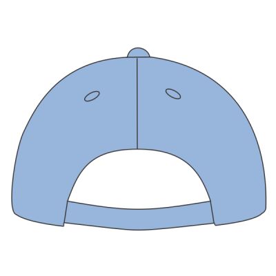 UltraClub Youth Classic Cut Cotton Twill 6-Panel Cap Thumbnail