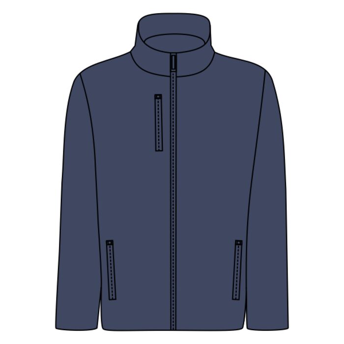 UltraClub Men's Solid Soft Shell Jacket Thumbnail