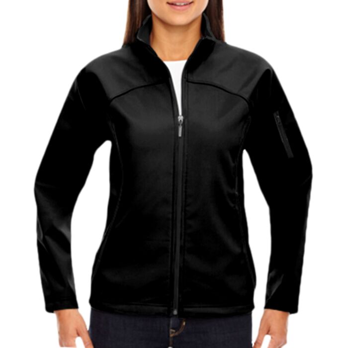 Ladies' Three-Layer Fleece Bonded Performance Soft Shell Jacket Thumbnail