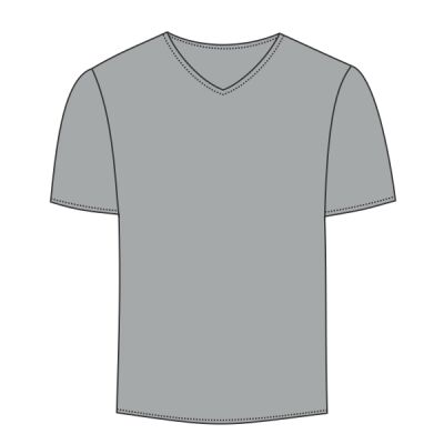 Fruit of the Loom Adult Heavy Cotton HD&reg; V-Neck T-Shirt Thumbnail