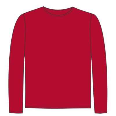 70BLS Dyenomite Youth Rainbow Spiral Long-Sleeve Tee Thumbnail