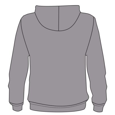 Adult NuBlend&reg; Contrast Full-Zip Hooded Sweatshirt Thumbnail