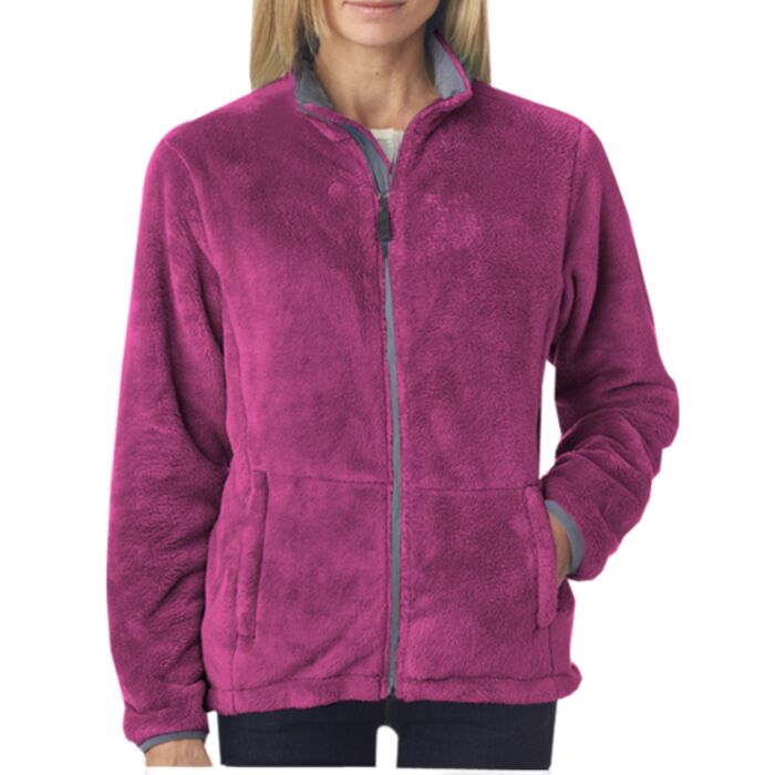 Ladies' Micro-Chenille Full-Zip Jacket Thumbnail