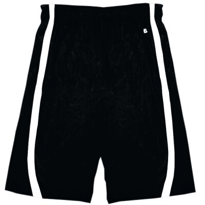 Youth B-Slam Reversible 6" Short With Contrast Side Panel Trim. Thumbnail