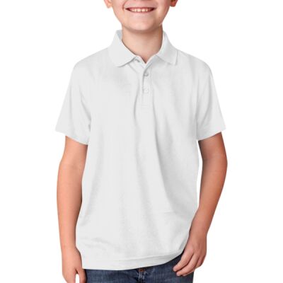 Youth Circular-Knit Performance Polo Thumbnail