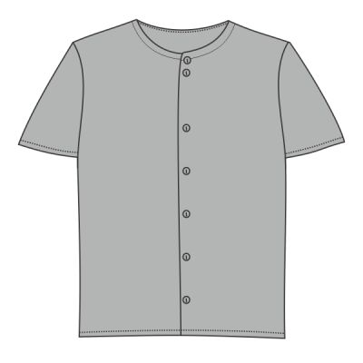 Youth Warp Knit Baseball Jersey Thumbnail