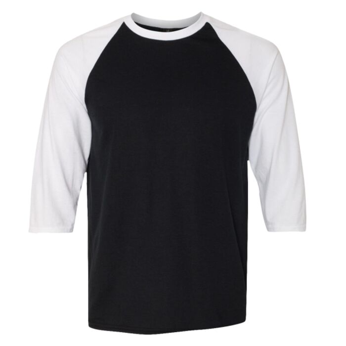 Triblend Raglan Three-Quarter Sleeve T-Shirt Thumbnail