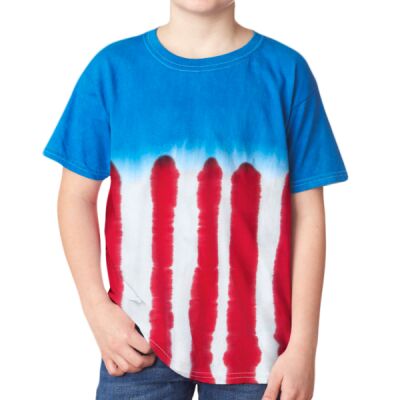 Dyenomite Youth Patriotic Flag Tee Thumbnail