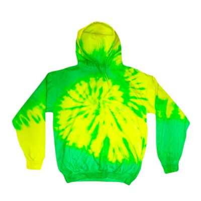 Youth Fluorescent Tie-Dyed Pullover Hoodie Thumbnail