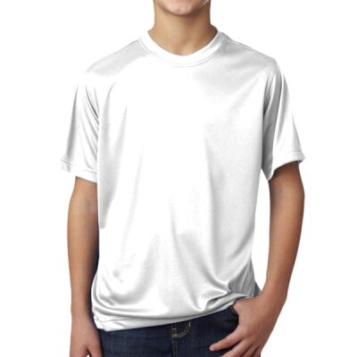 UltraClub&reg; Youth Cool & Dry Basic Performance Tee Thumbnail