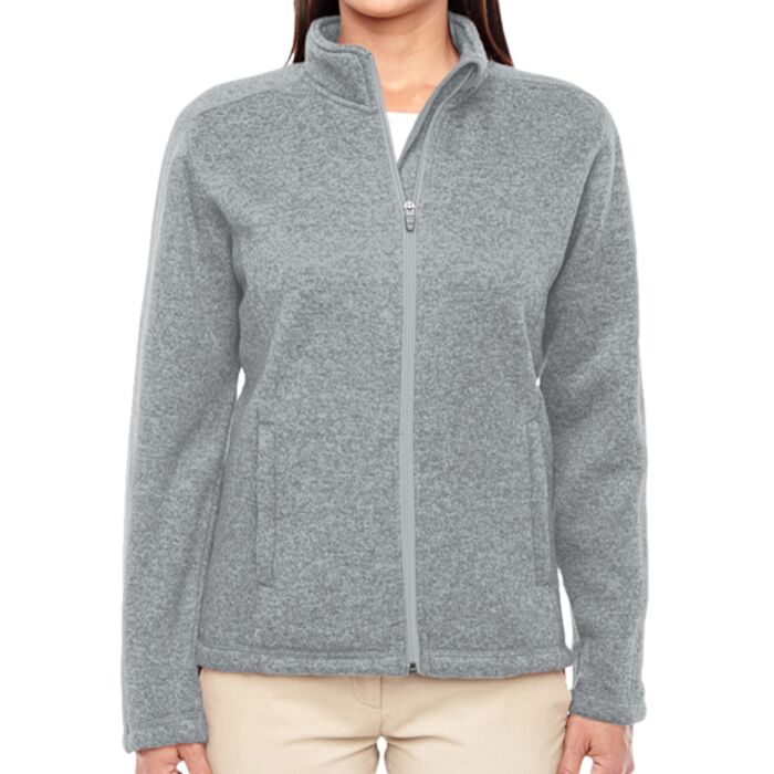 Ladies' Bristol Full-Zip Sweater Fleece Jacket Thumbnail