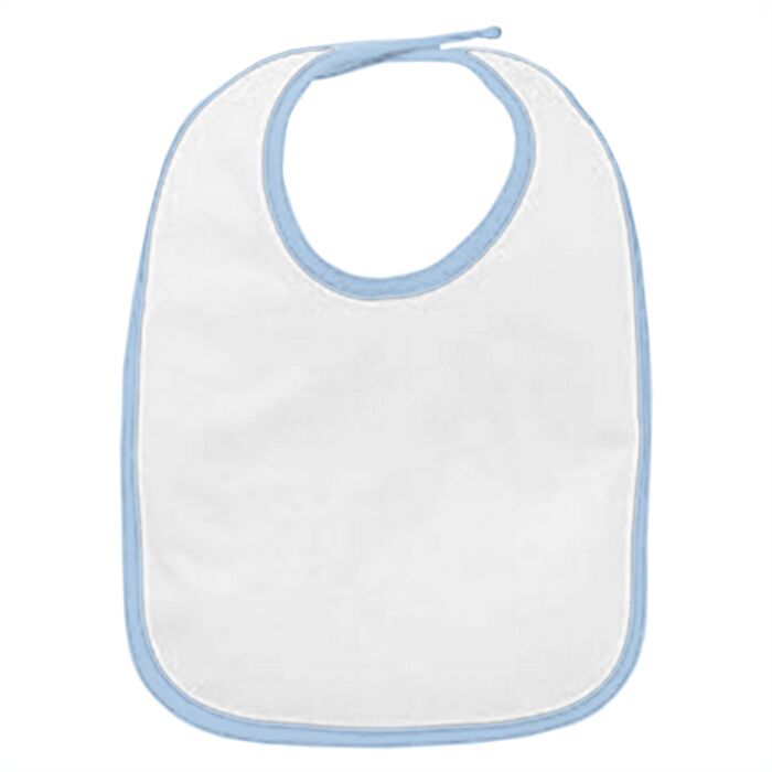 Infant Contrast Trim Bib Thumbnail