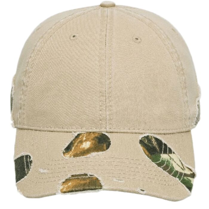 OTTO CAP Camouflage 6 Panel Low Profile Baseball Cap Thumbnail