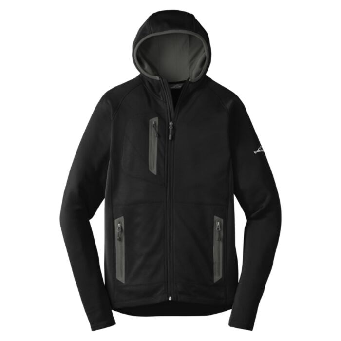 Sport Hooded Full Zip Fleece Jacket Thumbnail