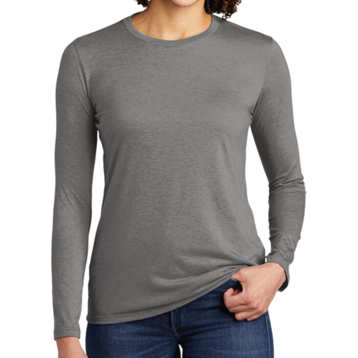 Women's Tri Blend Long Sleeve Tee Thumbnail