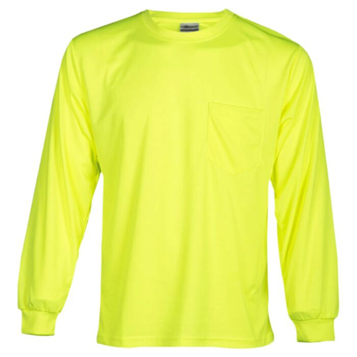 Unisex Microfiber Polyester Long Sleeve T-Shirt Thumbnail
