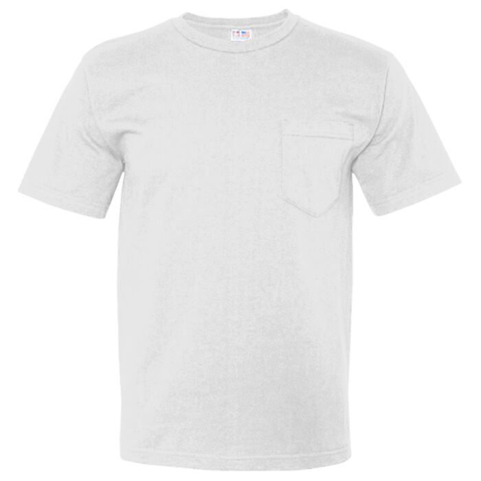 USA-Made Short T-Shirt With a Pocket Thumbnail