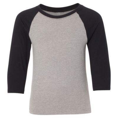 Youth CVC Three-Quarter Sleeve Raglan Thumbnail