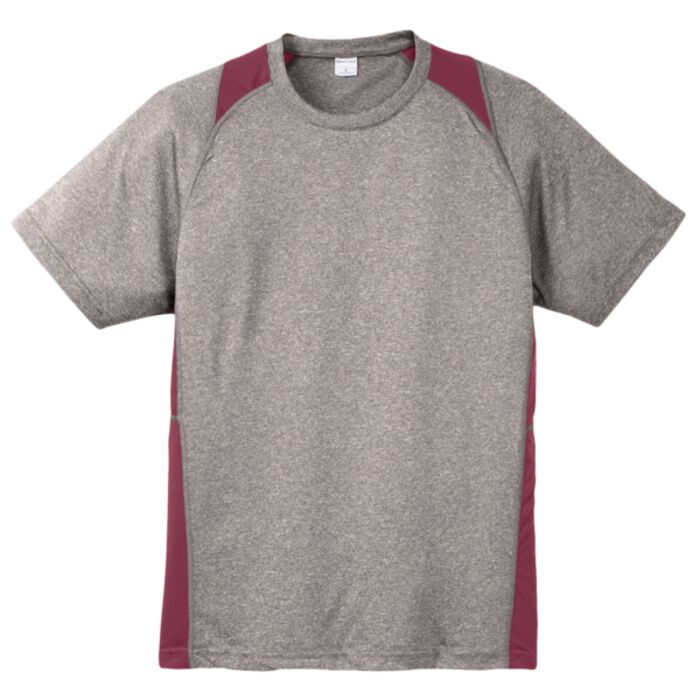 Heather Colorblock Contender ™ Tee Thumbnail
