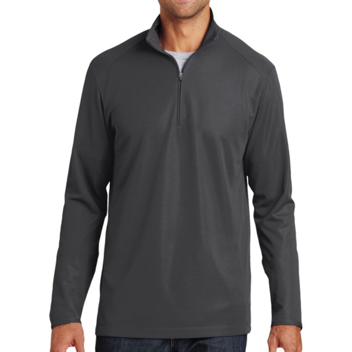 Pinpoint Mesh 1/2 Zip Thumbnail