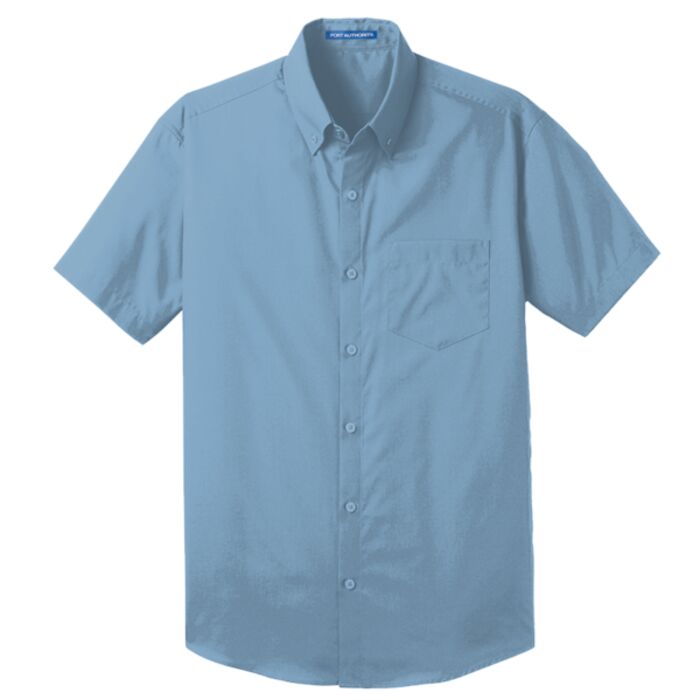 Short Sleeve Carefree Poplin Shirt Thumbnail