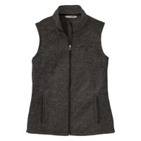 Ladies Sweater Fleece Vest Thumbnail