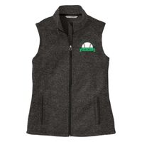 Ladies Sweater Fleece Vest Thumbnail