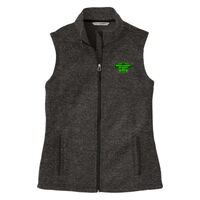 Ladies Sweater Fleece Vest Thumbnail