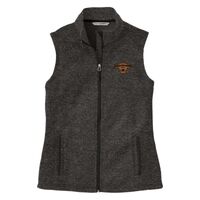 Ladies Sweater Fleece Vest Thumbnail